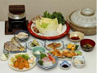 久美浜特産の牡蠣料理